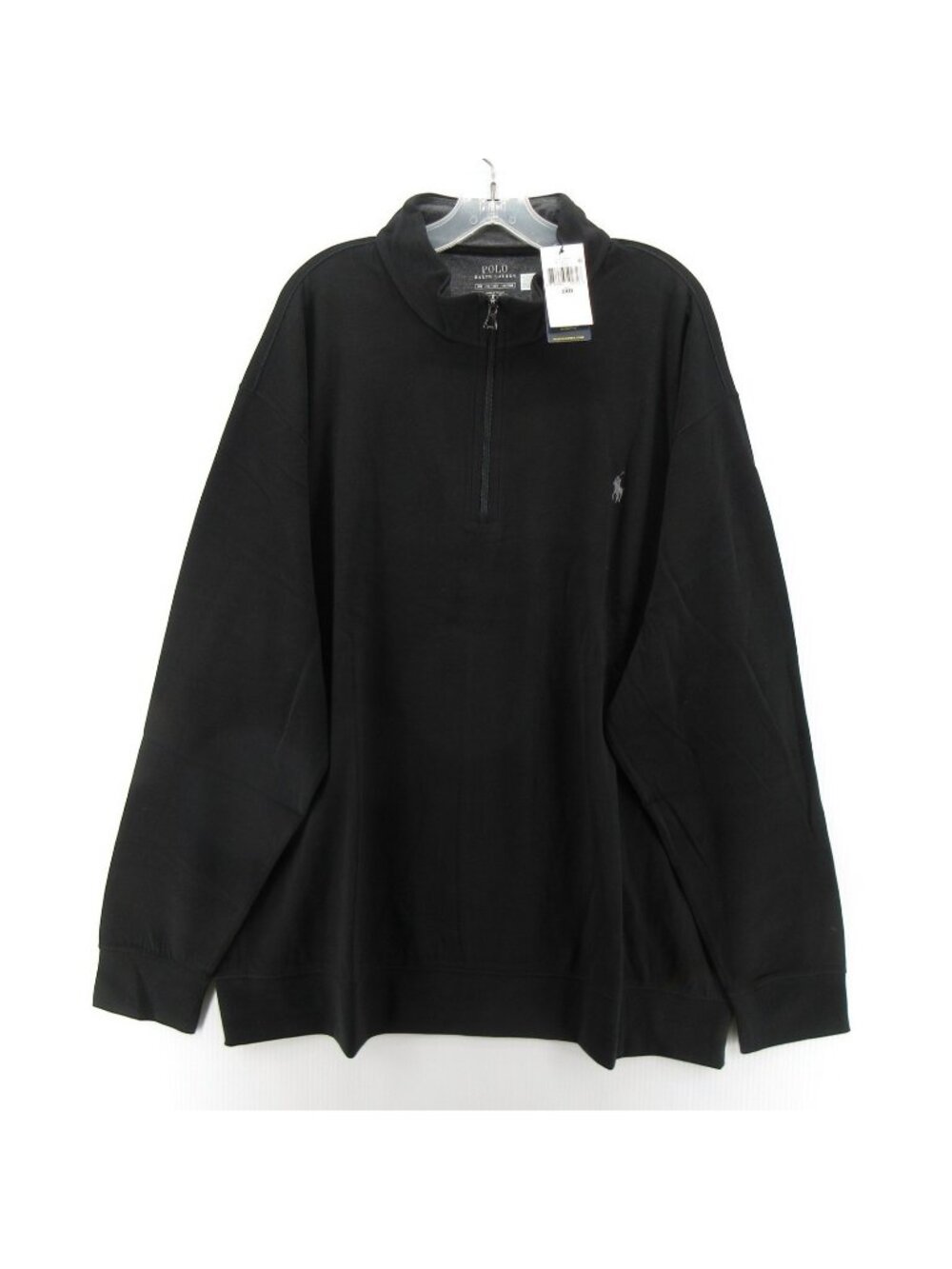 Polo Ralph Lauren Sweatshirt 2XB Big 1/4 Zip Pullover Minimalist Pony